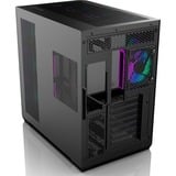 RAIJINTEK  boîtier midi tower Noir | 2x USB-A | 1x USB-C | RGB | Window