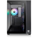 Thermaltake  boîtier midi tower Noir | 2x USB-A | 1x USB-C | RGB | Window