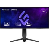 ViewSonic  34" Moniteur UltraWide gaming  Noir