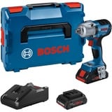 BOSCH GDS 18V-450 HC 2x 4,0Ah PC LBOXX, Visseuse à choc