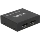 DeLOCK 87691, Répartiteurs de DisplayPort Noir