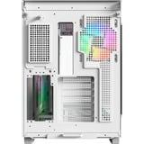 Montech  boîtier midi tower Blanc | 2x USB-A | 1x USB-C | RGB | Window