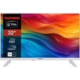 Telefunken  32" TV LED Blanc