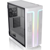 Thermaltake H590 TG ARGB Snow boîtier midi tower Blanc | 2x USB-A | Verre Trempé