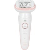 Braun 7500435225229, Appareil à épiler Blanc/Rose