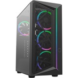 Cooler Master  boîtier midi tower Noir | 2x USB-A | RGB | Verre Trempé