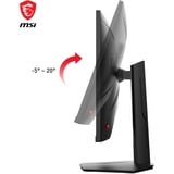 MSI  27" Moniteur gaming  Noir