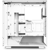NZXT H5 Flow boîtier midi tower Blanc (mat) | 1x USB-A | 1x USB-C | Verre Trempé