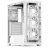 Aerocool D501A-G-WT-v2 boîtier midi tower Blanc/bois | 2x USB-A | 1x USB-C | RGB