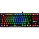 Sharkoon clavier gaming Noir, Layout DE, KTT