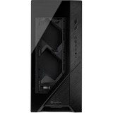 SilverStone  boîtier big tower Noir | 4x USB-A | 1x USB-C | Verre Trempé