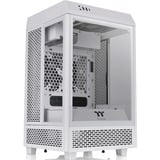 Thermaltake The Tower 100 Mini Tower Snow, boîtier pc Blanc | 2x USB-A | 1x USB-C | Window