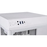 Thermaltake The Tower 100 Mini Tower Snow, boîtier pc Blanc | 2x USB-A | 1x USB-C | Window