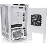 Thermaltake The Tower 100 Mini Tower Snow, boîtier pc Blanc | 2x USB-A | 1x USB-C | Window