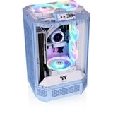 Thermaltake  boîtier mini tower Bleu clair | 2x USB-A | 1x USB-C | Window