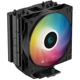 DeepCool AG400 DIGITAL A-RGB, Refroidisseur CPU Noir, Connecteur de ventilateur PWM à 4 broches