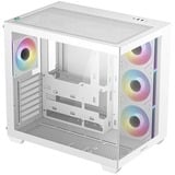 DeepCool  boîtier midi tower Blanc | 2x USB-A | 1x USB-C | RGB | Window