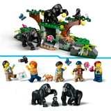 LEGO City - L’hélicoptère de l’explorateur de la jungle au camp de base, Jouets de construction 60437