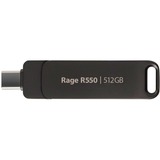 Patriot PE512GR550DSAD, Clé USB Noir