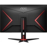 AOC 24G2SPAE/BK 23.8" Moniteur gaming  Noir/Rouge, 165 Hz, VGA, HDMI, DisplayPort, Audio, Freesync Premium