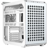 Cooler Master QUBE 500 White Edition boîtier cube Blanc | 2x USB-A | 1x USB-C | Verre Trempé