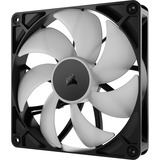 Corsair RS140 ARGB, Ventilateur de boîtier Noir, Connecteur de ventilateur PWM à 4 broches