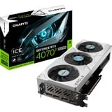 GIGABYTE GeForce RTX 4070 Ti SUPER EAGLE OC ICE 16G, Carte graphique Blanc, 1x HDMI, 3x DisplayPort, DLSS 3