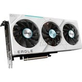 GIGABYTE GeForce RTX 4070 Ti SUPER EAGLE OC ICE 16G, Carte graphique Blanc, 1x HDMI, 3x DisplayPort, DLSS 3