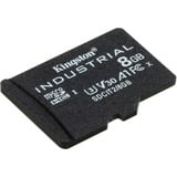 Kingston Industrial 8 Go MicroSDHC UHS-I Classe 10, Carte mémoire Noir, 8 Go, MicroSDHC, Classe 10, UHS-I, Class 3 (U3), V30