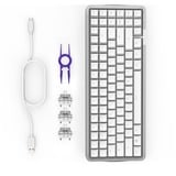 NZXT clavier gaming Blanc, Layout DE, NZXT Swift