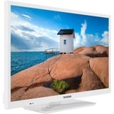 Telefunken  24" TV LED Blanc