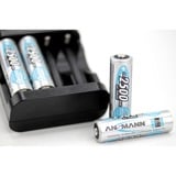 Ansmann maxE 2500mAh NiMh, Batterie Argent, AA, Hybrides nickel-métal (NiMH), 1,2 V, 2500 mAh, 14,5 x 14,5 x 50,5 mm