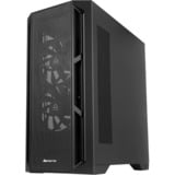 Chieftec  boîtier midi tower Noir | 2x USB-A | 1x USB-C | RGB | Window