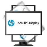 HP  24" Moniteur  Noir