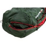 High Peak Black Arrow ECO, Sac de couchage Vert foncé/Rouge