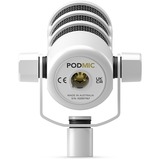 Rode Microphones PODMICW, Micro Blanc