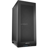 Sharkoon Rebel C20 ITX boîtier mini tower Noir | 2x USB-A | 1x USB-C