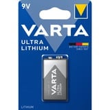 VARTA -CR9V Piles domestiques, Batterie Batterie à usage unique, 9V, Lithium, 9 V, 1 pièce(s), 1200 mAh