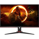 AOC 24G2SAE/BK 24" Moniteur gaming  Noir/Rouge, 2x HDMI, 1x DisplayPort, 1x VGA