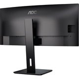 AOC  34" Moniteur UltraWide incurvé  Noir