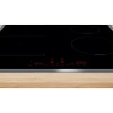 Bosch PVS645HB1E, Plaque de cuisson séparée Noir/en acier inoxydable