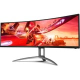 AOC AGON AG493QCX 49" Moniteur UltraWide gaming incurvé  Noir/gris, 2x HDMI, 2x DisplayPort, 3x USB-A 3.2 (5 Gbit/s), 1x USB-C 3.2 (5 Gbit/s), 144 Hz