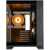 Chieftec  boîtier midi tower Noir | 2x USB-A | 1x USB-C | RGB | Window