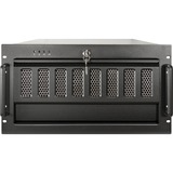 Inter-Tech  boîtier rack Noir | 2x USB-A