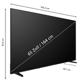 JVC  65" Ultra HD TV LED Noir