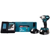 Makita DTW300RTJ visseuse électrique et visseuse à percussion 3200 tr/min Noir, Bleu, Visseuse à choc Bleu/Noir, Visseuse à percussion, Poignée de pistolet, 1/2", Noir, Bleu, Deep discharge, Surchauffe, Surcharge, Sans brosse