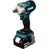 Makita DTW300RTJ visseuse électrique et visseuse à percussion 3200 tr/min Noir, Bleu, Visseuse à choc Bleu/Noir, Visseuse à percussion, Poignée de pistolet, 1/2", Noir, Bleu, Deep discharge, Surchauffe, Surcharge, Sans brosse