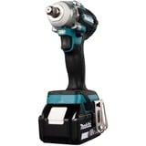 Makita DTW300RTJ visseuse électrique et visseuse à percussion 3200 tr/min Noir, Bleu, Visseuse à choc Bleu/Noir, Visseuse à percussion, Poignée de pistolet, 1/2", Noir, Bleu, Deep discharge, Surchauffe, Surcharge, Sans brosse