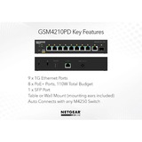 Netgear GSM4210PD-100EUS, Switch 