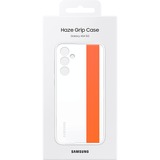 SAMSUNG Haze Grip Case, Housse smartphone Blanc/Orange